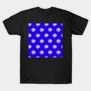 Clouds in periwinkle and cobalt blue T-Shirt